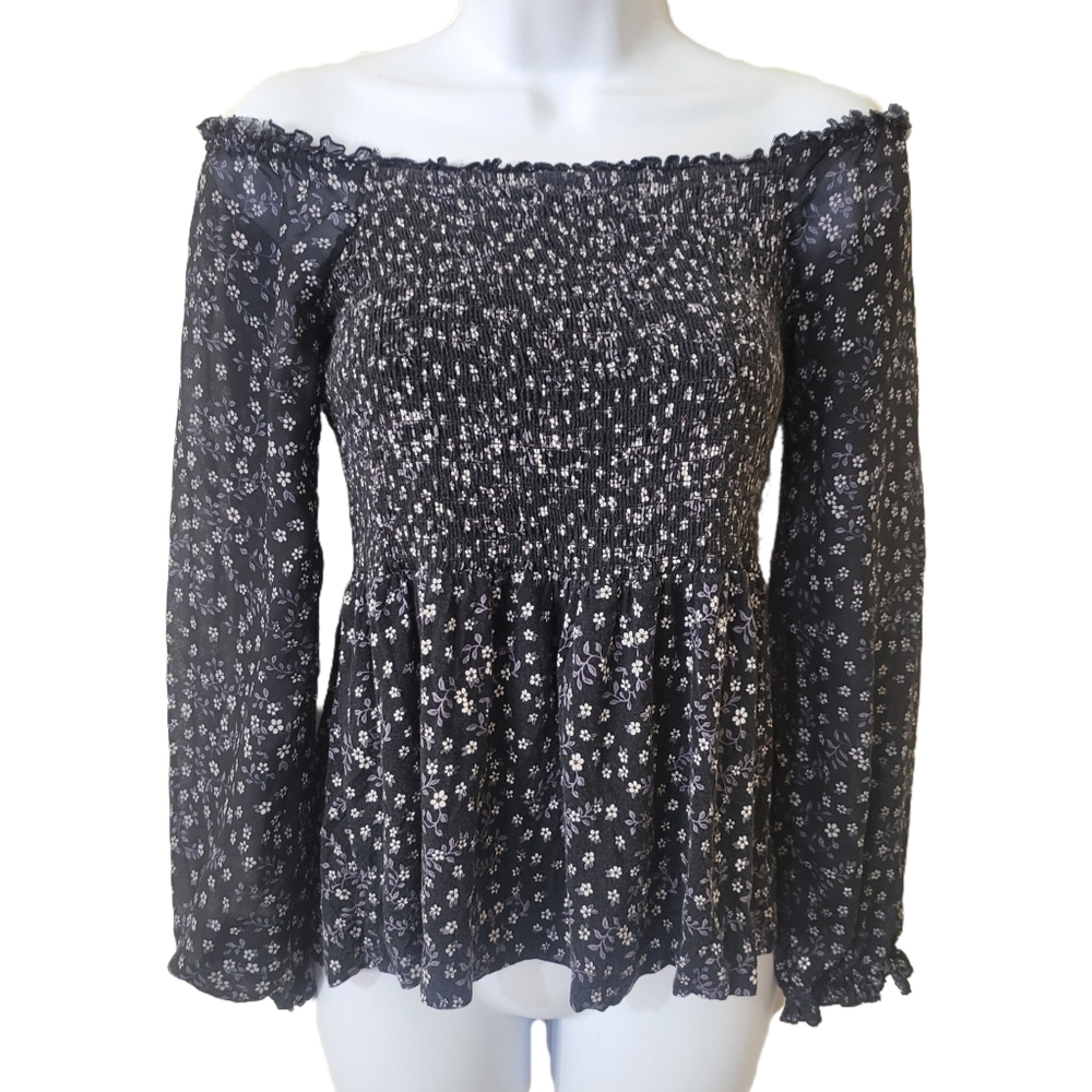 Anthropologie Floral Top